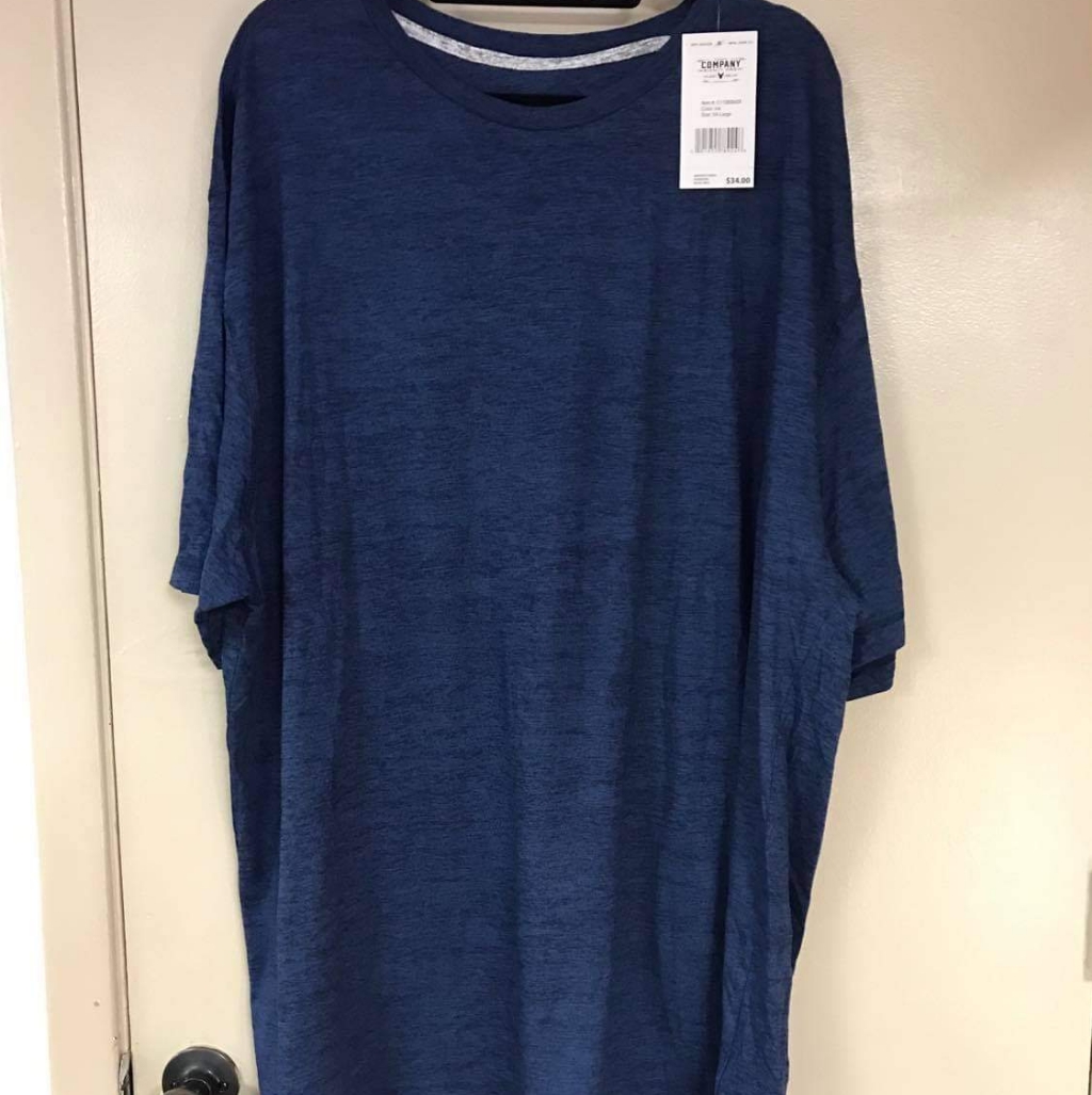 Company 81 Brand Size 5xl Blue Shirt